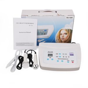 Portable Slim Equipment 3In 1 RU638 Ultrasonic Machine Spot Tattoo Removal Anti Aging Ultrasound Body Massage Skin Care Beauty Instrument 230608