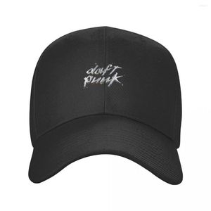 Ball Caps Selling - Daft Punk Merchandise Essential T-Shirt Cap Baseball Drop Snapback Women's Men's