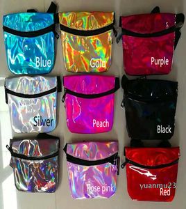 Laser 9 Colors Fanny Pack Clutch Waist Belt Bag Fashion Beach Purse Bags Waterproof Handbags Purses Mini Cosmetic Bag6