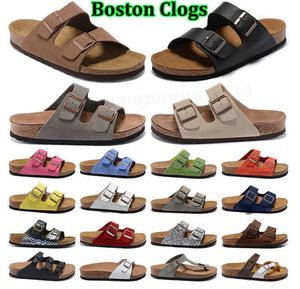 Luxury Fashion Boston Cogs Sandals Designer Slippers Womens Mens Sliders Paltform Slides Buckle Strap Flat Casual Shoes Flip Flops Women Snerakers M8