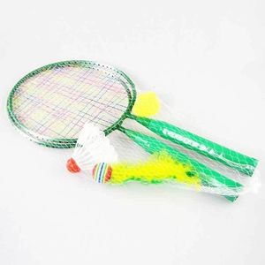 Badminton raketleri ly 1 çift genç çocuk spor karikatür takım elbise oyuncak bn99 230608