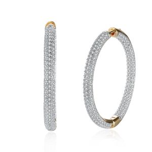 Pendientes de lujo Fashion Forma Diamond Zirconia Pendientes para pendientes de mujeres