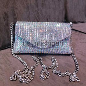 Akşam çantaları jiomay lüks tasarımcı çanta rhinestone cüzdanlar zincir akşam debriyaj omuz düğün cüzdanları için crossbody çanta kadınlar için crossbody çanta 2023 j230609