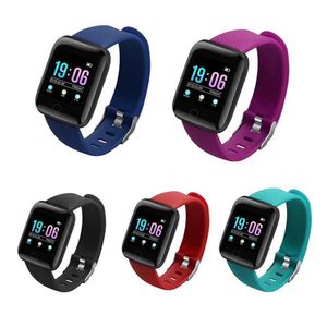 SMART PLUS 2024 116 D13 Band Wristband Sport Fitness Tracker Armband Heart Rate Monitor Blodtryck Mätning Smartband Watch PK ID115 PlusD5DA Band