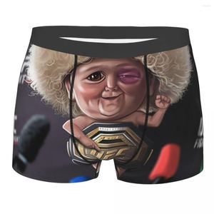 Underbyxor manliga coola hasbullah magomedov underkläder boxare bror män mjuka shorts