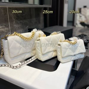 Designer-Taschen Damenmode Handtasche Weiche Wolkentasche Solides Leder Elegante Damen Klassischer Schwarz-Weiß-Schulterrucksack