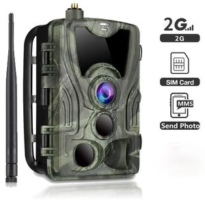 Hunting Cameras suntekcam 2G 20MP 1080P MMS P SMS HC801M 2g hunting Trail Camera Wildlife po traps 0.3S Trigger Hunter camera 230608