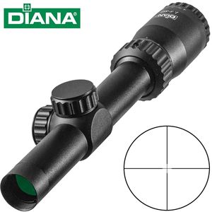 DIANA 1.5-5X20 Hunting Outdoor Gun Aiming Dense Point Line Differentiation Internal Support Adjust Short