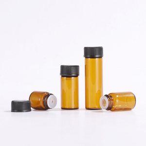 ミニグラスエッセンシャルオイルボトル1ML 2ML 3ML 5MLサンプル血清バイアルCGDOC