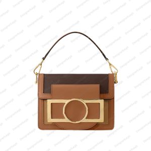 10a damer mode designe lyx dauphine lås xl väska axel väska crossbody totes handväska messenger väska topp spegel kvalitet all stål hårdvara och kohud material