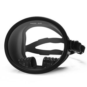 Maschere subacquee Scuba Free Diving Full Face Mask Anti Leak Wide View Anti-Fog Snorkeling Occhialini da nuoto Maschera con cinturino regolabile 230608