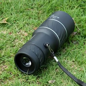 Portable Telescope-16x52 Military HD Professional Monocular Zoom Binoculars Night Hunting Optic Scope Big Vision Telescopio