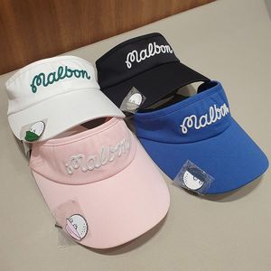 Utomhushattar Kvinnor Sport Sun Visor Hatts Justerbara tomma Baseball Hat Tennis Ball Caps 230608