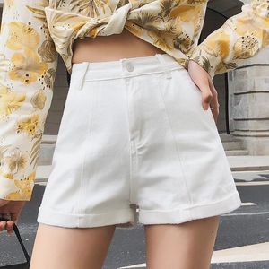 Women's Shorts Vintage White Short Jeans Women High Waisted Blue Jean Feminino Summer 2023 Black Women's Denim For Female