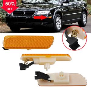 Yeni araba ön tampon yan işaret ışıkları göstergeleri VW Jetta Golf MK4 1999-2005 için ampul olmadan sağa dönüş sinyal lambası