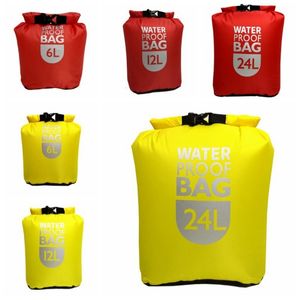 Utomhuspåsar Vattentät torrväska Pack Swimming Rafting Kayaking River Trekking Floating Sailing Canoing Boating Water Resistance Sacks 230609