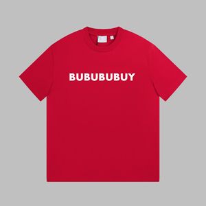 Mens Designer T Shirt Bushirt Högkvalitativ skjorta Kortärmad modemän och kvinnor Kort t-shirt Brand Shirt Bomull Lyxkläder gratis frakt