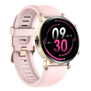 MK30 Nuovo schermo da 1,3 pollici Smart Watch Bracciale da donna Chiamata Bluetooth Schermo con bordo stretto Sempre attivo