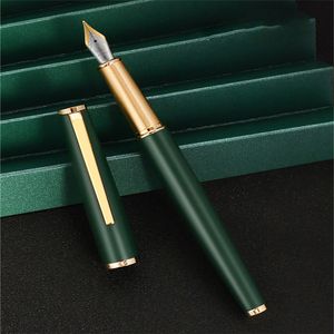 Fountain Pens Jinhao 95 Green Business Office Pen Student School School Siedzice Ink 230608