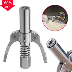 Ny Grease Gun Coupler Oil Pump Quick Release Grease Tip Tool 10000 PSI NPTI/8 Bilspruta Smörjmedel Reparation Accessorie Smörjmedel