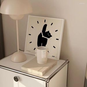 Zegarki ścienne Silent Kitchen Watch Minimalistyczny design luksusowy klasyczny strych niezwykły zegar nowoczesny kreatywny dekoracja