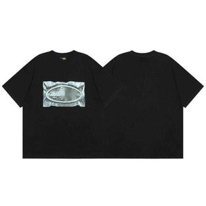 Мужские футболки футболки Corte Дизайнерская футболка мужская толстовка демон на острове Принт с коротким рукавом рубашка с рубашкой с коротки