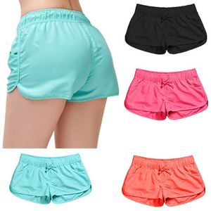 Women's Shorts Summer Sport Shorts Women Fitness Solid Sexy Available Loose Elastic Waist Breathable Beach Gym Sport Female Clothing 230608