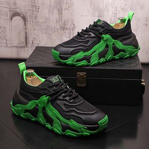 2024 luxus Designer Männer Zwei Ton Patchwork Casual Schuhe Wohnungen Männlichen Rock Prom Sport Turnschuhe Müßiggänger tenis masculino