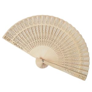 Sandalwood Folding Fan Crafts Personalized Wedding Fans Wood Fan