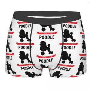 Unterhosen Mode I Love My Pudel Boxershorts Höschen Herren Stretch Pet Dog Lovers Slips Unterwäsche