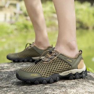 designer men hiking shoes high quality ZJJZ sneakers for men 2023 Spring New Mesh Sports Thick Sole Mountaineering Bottom Casual Running