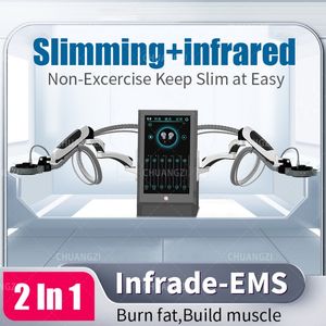 HOT New 2 In 1 Lean Infrared DLS-EMSlim Muscle Building Machine New Rf High Power High Energy EMSzero Shaping Muscle Building-Machine Factory
