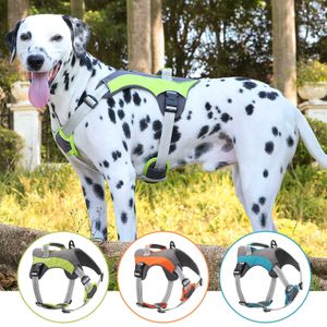 Dog Collars Leashes Pet Harness Outdoor Sports Large Anti Anti Anti Free Big Traction Rope Reflective Accessories Z0609