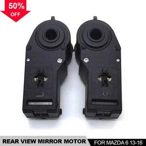 New 2PCS Car Rearview Wing Mirror Folding Motor Assembly Motor Engine Electric Mirror Shaft For Mazda 6 13-16