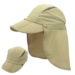 Caps Hats Connectyle Boys Girls Kids Summer UPF 50 Sun Protection Cap Adjustable Quick Dry Detachable Fishing Hat with Neck Flap 230608