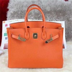 Bag Handbag Platinum Designer Tote Leather Family Women's Honey Wax Thread Sewn Original Manual Togo Litchi Pattern