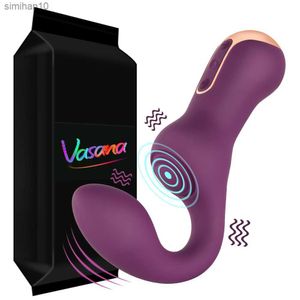 Vasana Vibratori femminili di alta qualità Dildo Orgasmo veloce Vagina G Post stimolatore Forte massaggiatore clitoride Giocattoli del sesso per le donne Adult 18 L230518