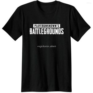 メンズTシャツPUBGプレーヤーが知っているバトルグラウンドビデオゲームゲームTシャツメンズTシャツトップカジュアルアパレルnigikala半袖