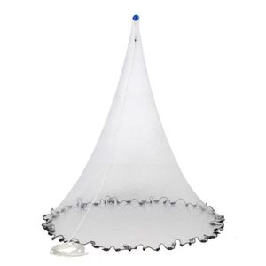 Accessori da pesca rete da pesca RS750 Cast Net White Nylon 4 Ft x 38 In mesh 34 lbs pesi 230608