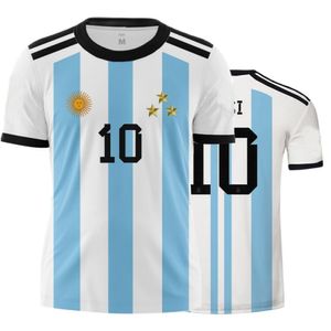 Herr t-shirts argentina flagga 10 nummer t-shirt diy digital mode 3d tryck kort ärm presenterad t-shirt unisex casual sportkläder sommar topp 230608