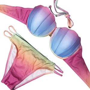 Kobiety stroju kąpielowego syreny kąpielowej Kobiet Swimsuid Kobiet Kobiet Europejskie i amerykańskie stroje kąpielowe bikini 230608