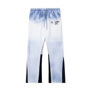 Mens Jeans Galleries Sweatpants Gallery Depts Womens Sweatpants Galleryes Dept Speckled Letter Print Loose Omatail Casual rak graffiti Röd grå Ijun