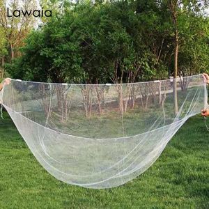 Fisketillbehör Lawaia White Nylon Line Net flätad Fish Hand Carry Bamboo Poles Catch Network for River and Pond 230608