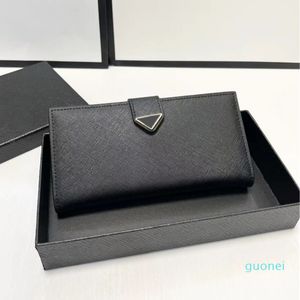 long wallet card holder purse woman mens wallets designer coin purses zipper pouch Cowhide Leather Clutch Bags