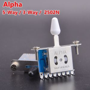 Подлинный селекторный выключатель электрогитары Alpha 5-way / 3-way / 2502n Kr (Origin)