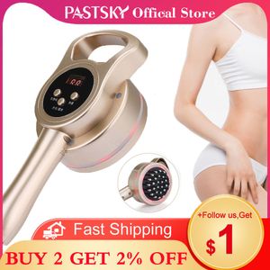 Andra massageprodukter Eletriska meridianmassagebrush Full Body Fat Burning Gua Sha Lymfatisk dränering Anti-cellulitvärme Mikroström Rött ljus 230608