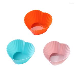 Baking Moulds Creative Mini Cupcake Mold Household Pudding Cake DIY Egg Tart Silicone Muffin Cup Handmade
