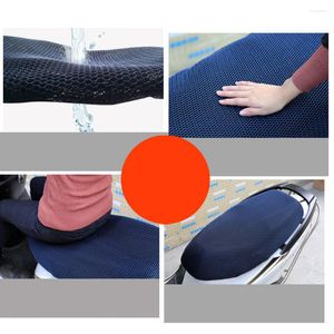 Car Seat Covers Motorcycle Cover Waterproof Small Holes Prevent Bask Scooter Elastic Cushion Protect L