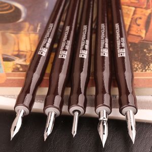 Fountain Pens Japen GREAT MASTER Dip Pen Professional Comics Tools 5 Shaft Nib Set 230608