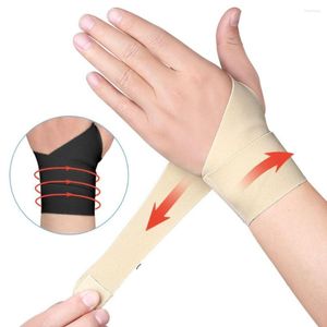Apoio de pulso Tunnel Artrite Compressão Envoltórios de dor Protetores de mão Pulseira esportiva Bandagem Cinta